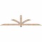Ekena Millwork Redmond Smooth Timber Gable Bracket, Douglas Fir, 84"W x 21"H x 3 1/2"D x 3 1/2"F, 6/12 Pitch GBW084X21X0404RED00SDF - alternate 1